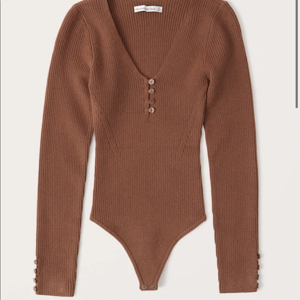 Brown bodysuit from Abercrombie